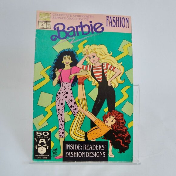 Marvel Comics Barbie 5 May 1991 - Picture 1 of 4